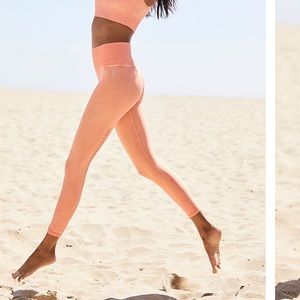 HighRise 7/8 Length Good Karma Leggings coral xs/s